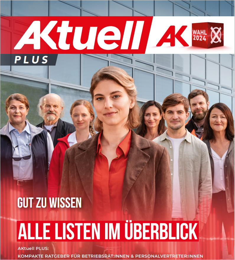 Folder: AKtuell-Plus-Alle-Listen-im-Blick © AKtuell / AK Wien