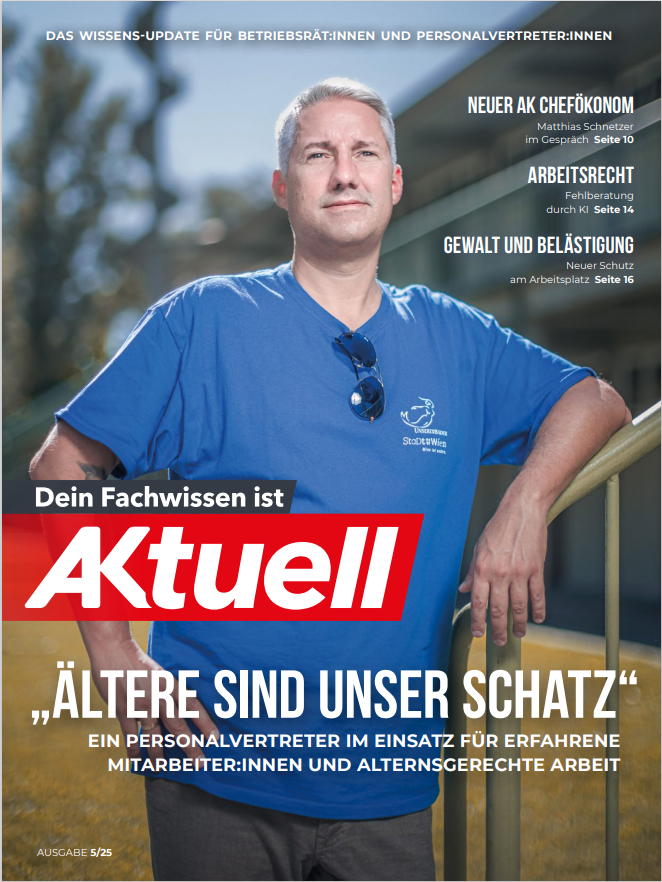 Cover AKtuell 2025-5 © AKtuell, Markus Zahradnik