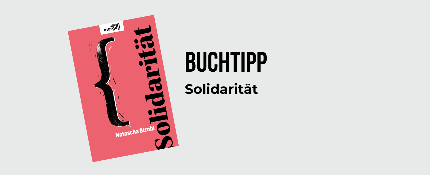 Cover Solidarität, Natascha Strobl © Kremayr & Scheriau-Übermorgen