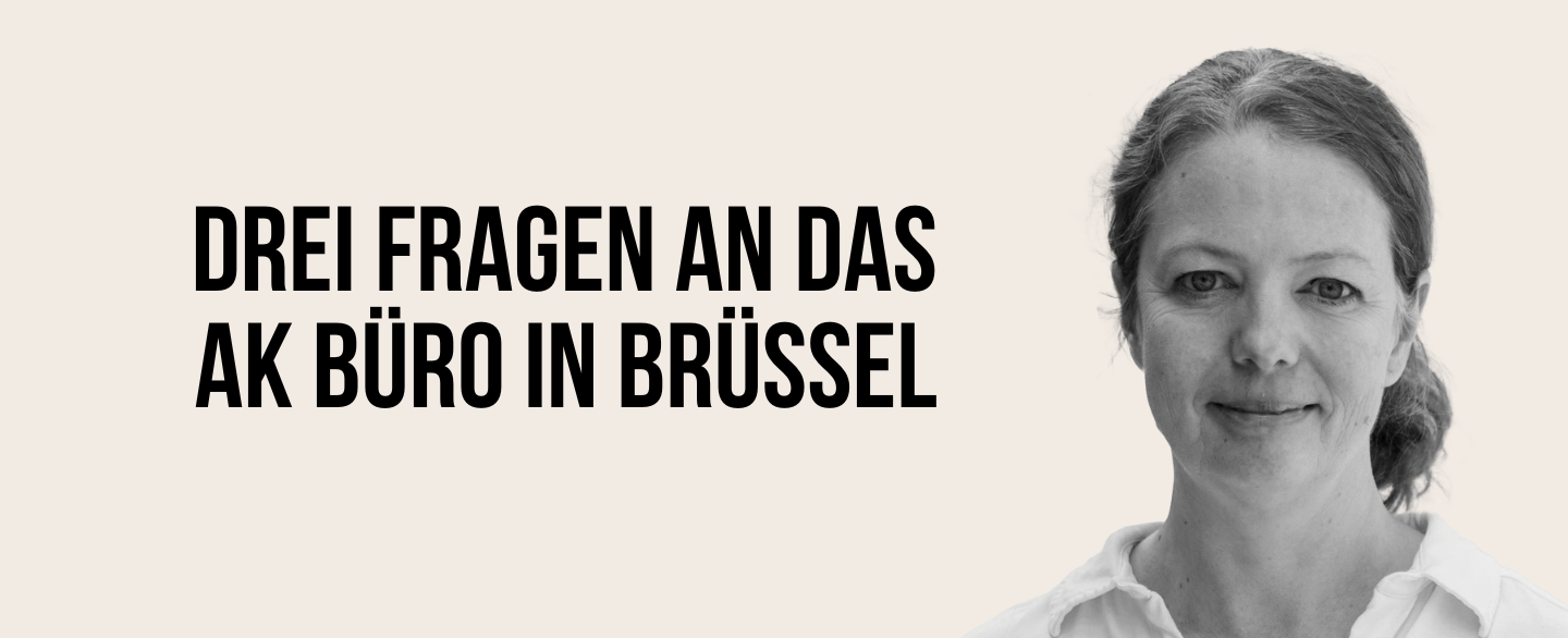 3 Fragen an das AK Büro in Brüssel © K Europa / Cemali Bas