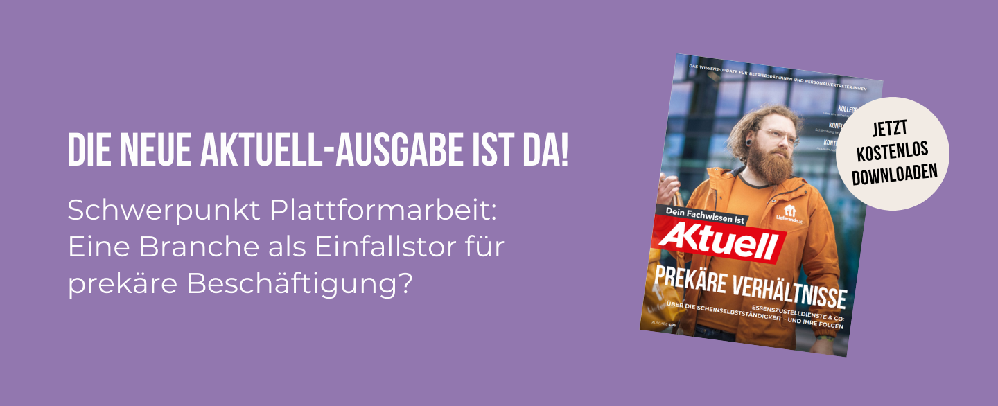 Die neue Ausgabe ist da - 2025-4 © AKtuell, Markus Zahradnik