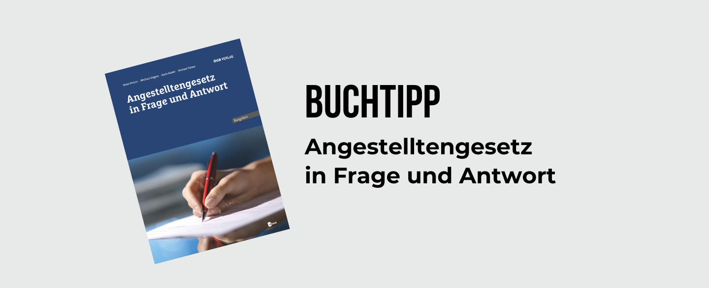 Buchtipp Angestelltengesetz © ÖGB Verlag