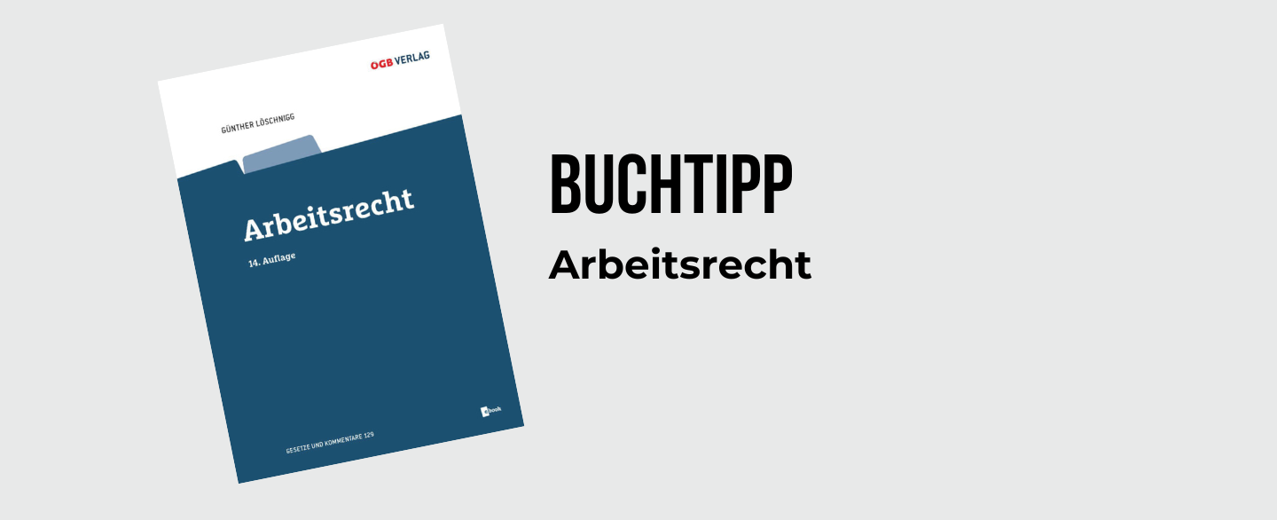 Buchtipp Arbeitsrecht © ÖGB Verlag