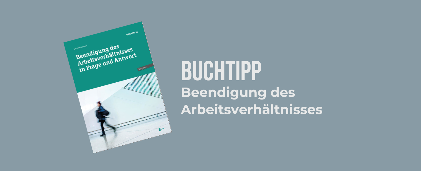 Buchtipp Beendigung des Arbeitsverh&auml;ltnisses &copy; &Ouml;GB Verlag