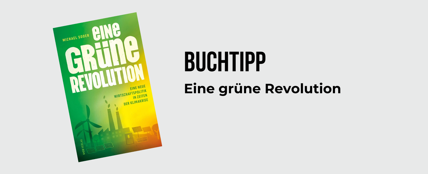 Buchtipp: Eine grüne Revolution © ÖGB Verlag