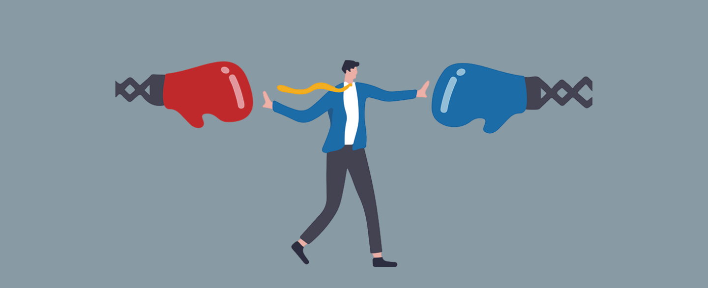 Imagebild Quiz Konfliktmanagement &copy; Premium Shop - stock.adobe.com