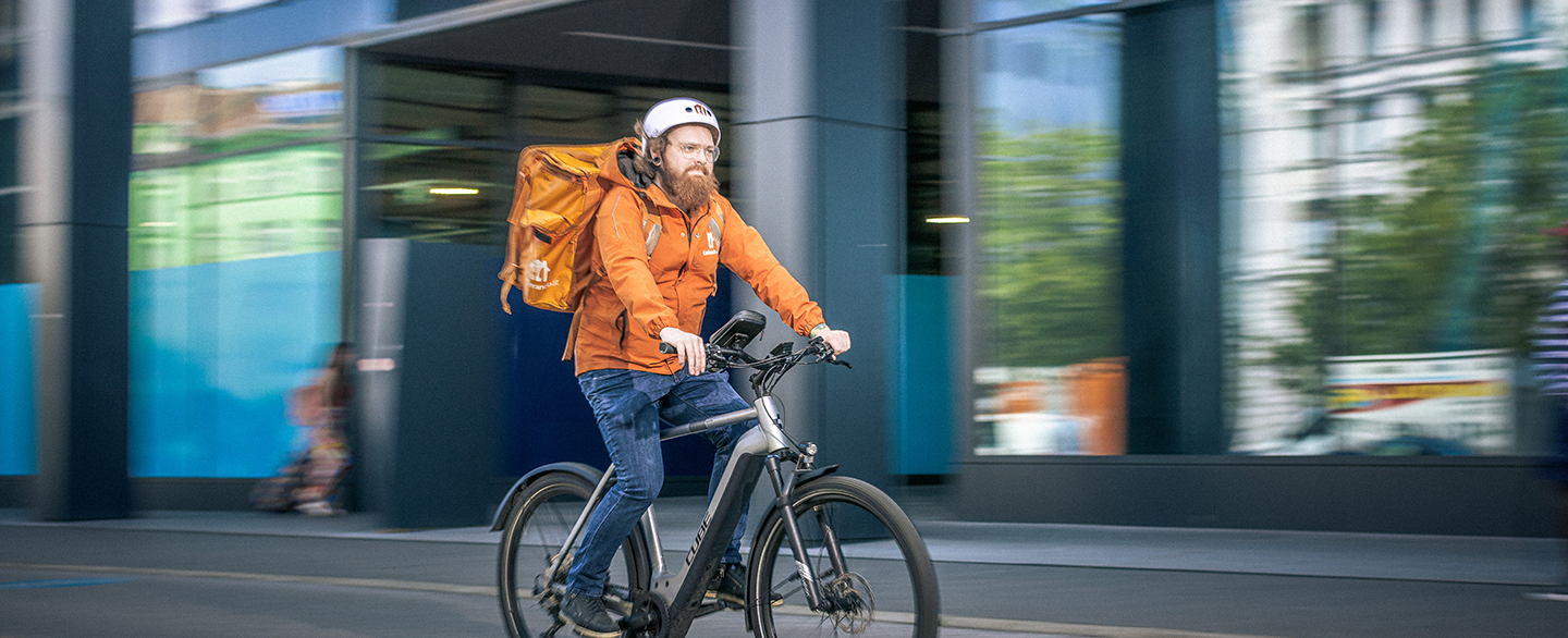 Fabian Warzilek, Betriebsratsvorsitzender Lieferando © Markus Zahradnik