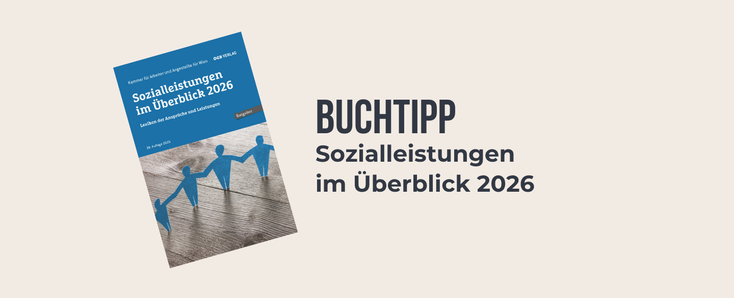 Buchcover Sozialleistungen im &Uuml;berblick 2026 &copy; &Ouml;GB Verlag
