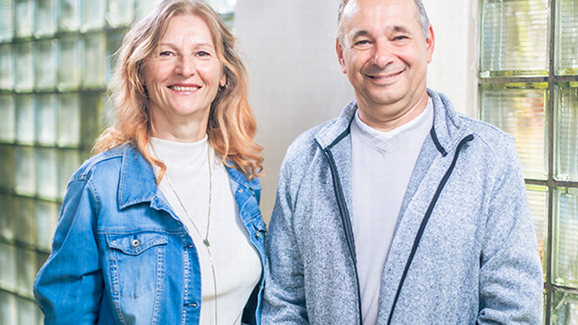 Natascha Bogner-Streissler, Horst Roth, AK Wahlbüro © Markus Zahradnik