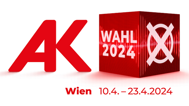 AK Wahllogo 2024 mit Wahlkreuz © AK, Papabogner