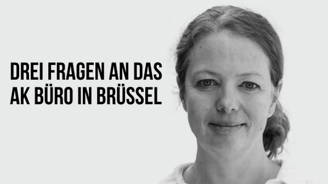 3 Fragen an das AK Büro in Brüssel © K Europa / Cemali Bas