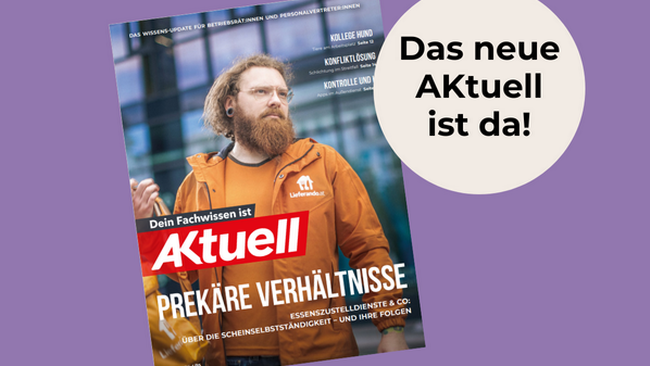 Die neue Ausgabe ist da - 2025-4 © AKtuell, Markus Zahradnik