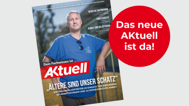 Neue Ausgabe 2025-5 © AKtuell, Markus Zahradnik