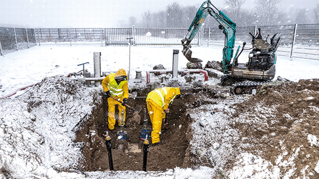 Arbeiten bei Kälte © mjowra - stock.adobe.com
