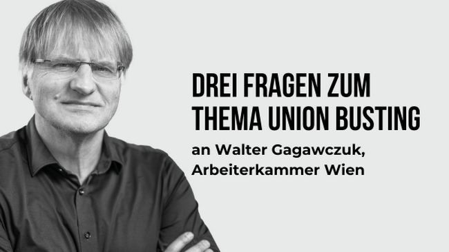Drei Fragen an Walter Gagagwczuk, Bundesarbeitskammer © AKtuell, Markus Zahradnik