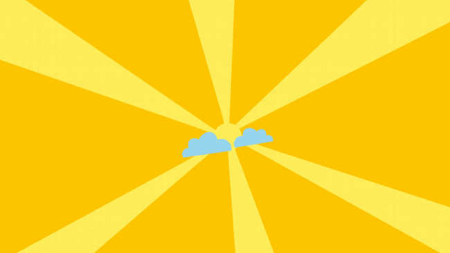 Sonnenstrahlen und Wolken zum Thema Sommerthemen f&uuml;r den Betriebsrat &copy; deagreeze &ndash; stock.adobe.com