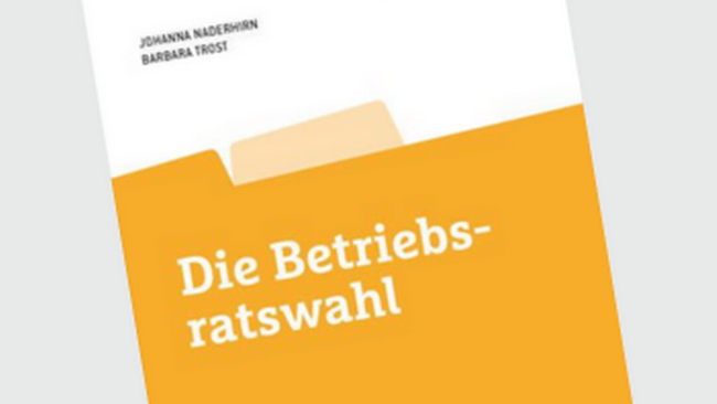 Buchtipp Die Betriebsratswahl © ÖGB-Verlag