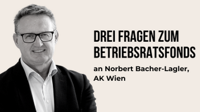 Norbert Bacher-Lagler leitet die Abteilung Betriebsratsfondsrevision in der AK Wien und hat langjährige Erfahrung in der Revision von Betriebsratsfonds. © Lisi Specht