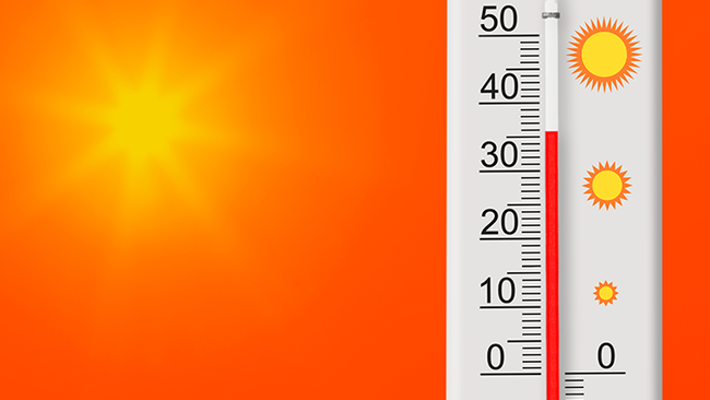 Hitze - Thermometer zeigt 36 Grad &copy; Tomas Ragina - stock.adobe.com