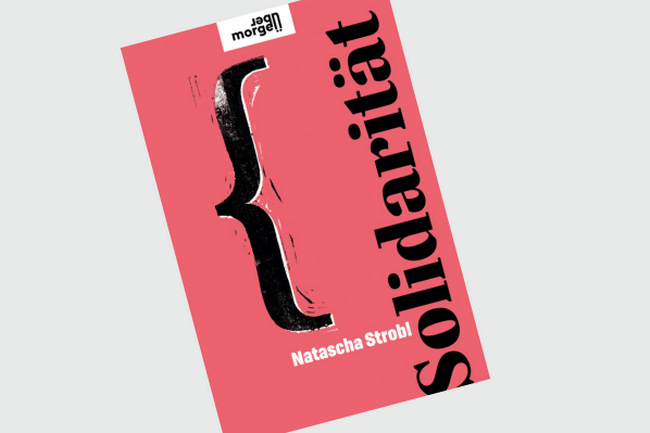 Buchcover Solidarität, Natascha Strobl © Kremayr & Scheriau-Übermorgen