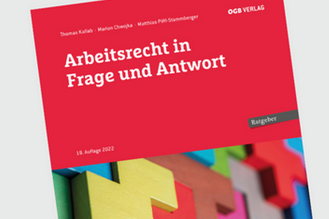 AKtuell Website Teaserbild Arbeitsrecht in Frage und Antwort © ÖGB-Verlag