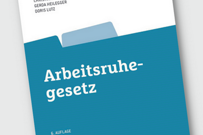 Coverbild des Buches "Arbeitsruhegesetz" © ÖGB-Verlag