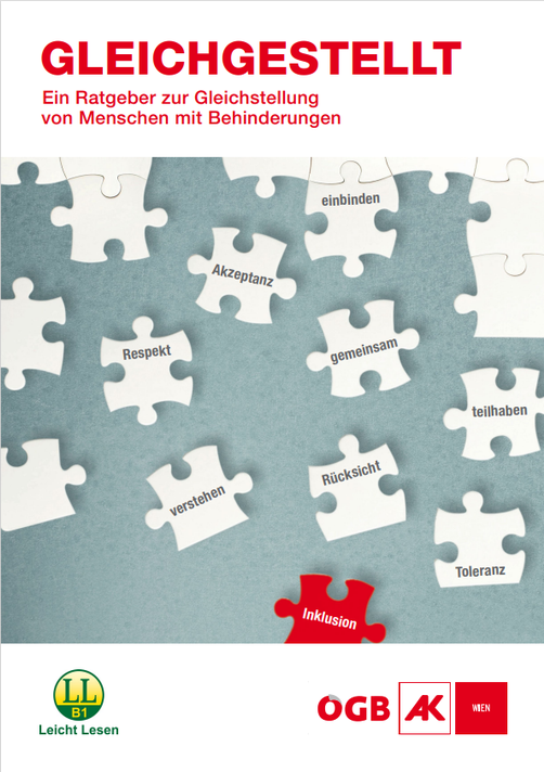 Cover Ratgeber Gleichgestellt © AK Wien