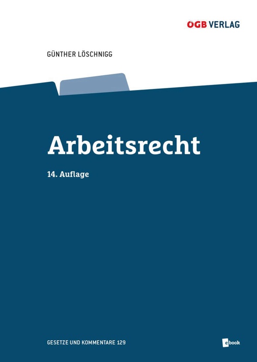 Cover Arbeitsrecht © ÖGB Verlag