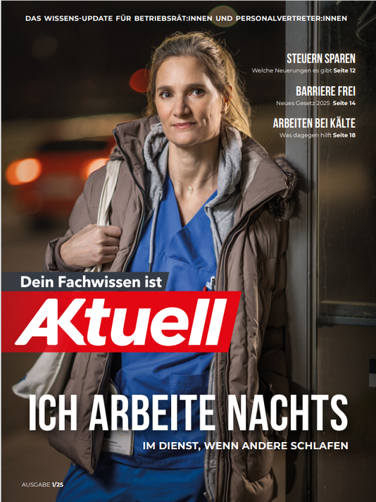 Cover AKtuell 2025-1 © AKtuell, Markus Zahradnik