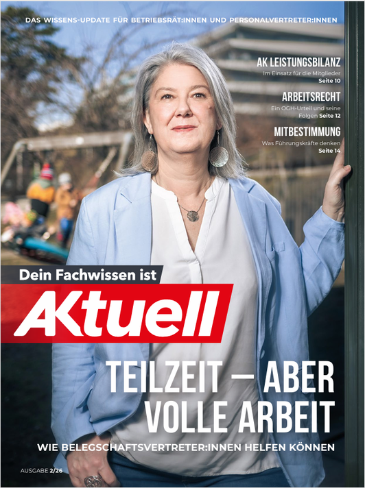 Cover AKtuell 2026-2-Teilzeit &copy; AKtuell, Markus Zahradnik