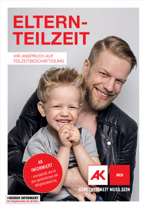 Cover AK Ratgeber Elternteilzeit &copy; AK Wien