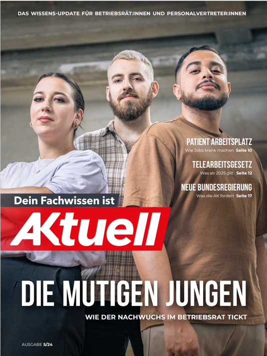 Cover AKtuell 2024-5 © AKtuell; Markus Zahradnik