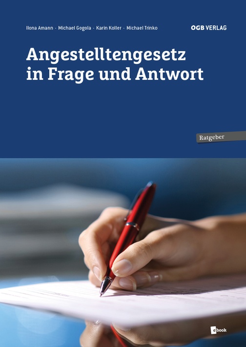 Cover Angestelltengesetz © ÖGB Verlag