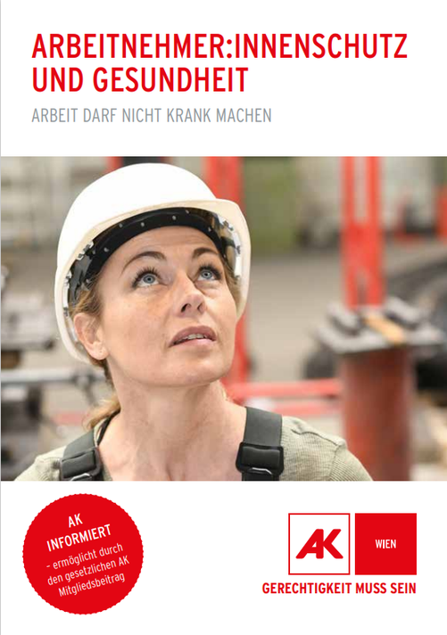 Cover Arbeitnehmer-innenschutz und Gesundheit © AK Wien