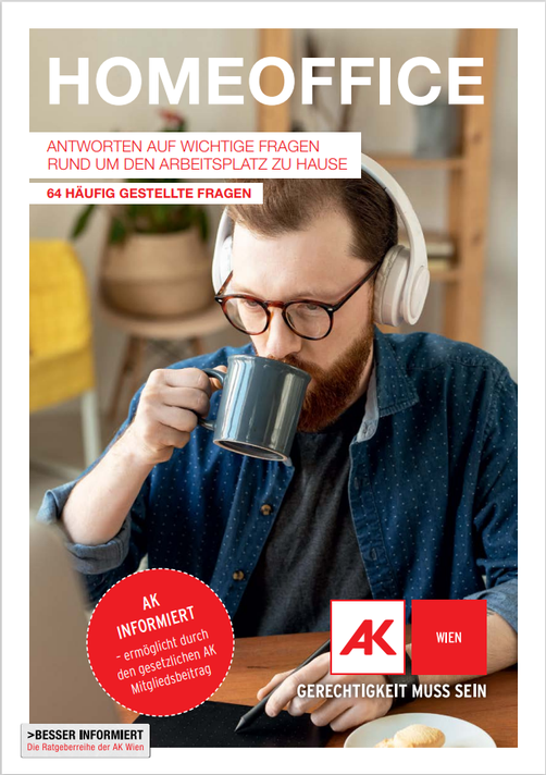 Cover AK Ratgeber Homeoffice © AK Wien