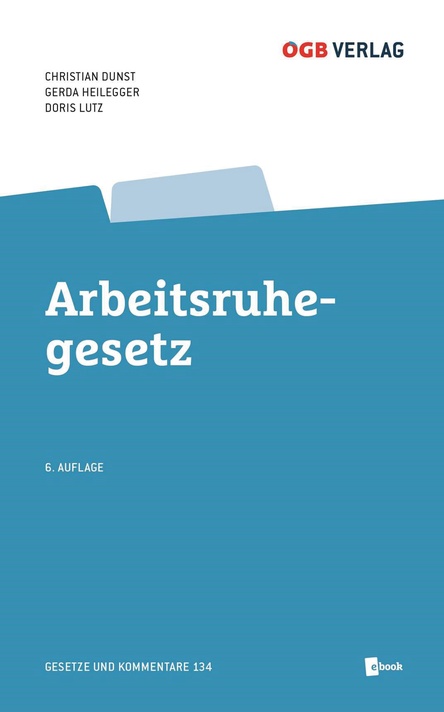 Buchcover "Arbeitsruhegesetz" © ÖGB-Verlag