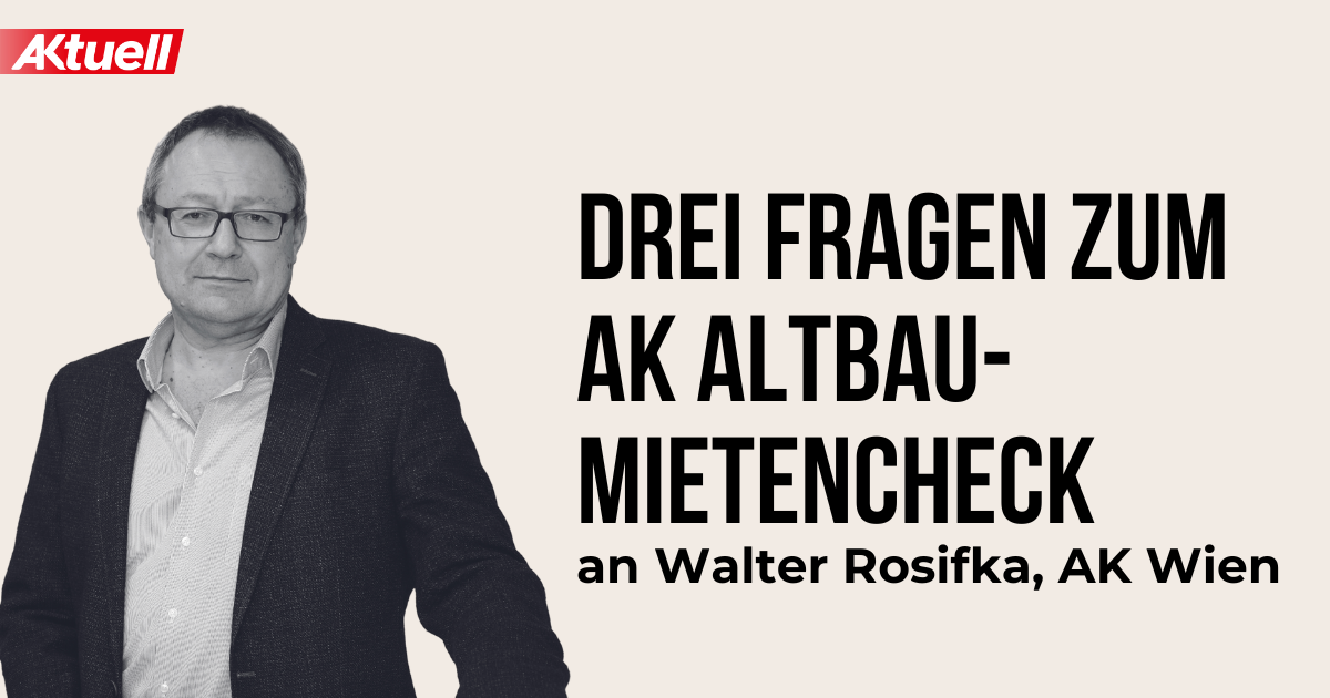 Drei Fragen zum AK Altbau-Mietencheck
